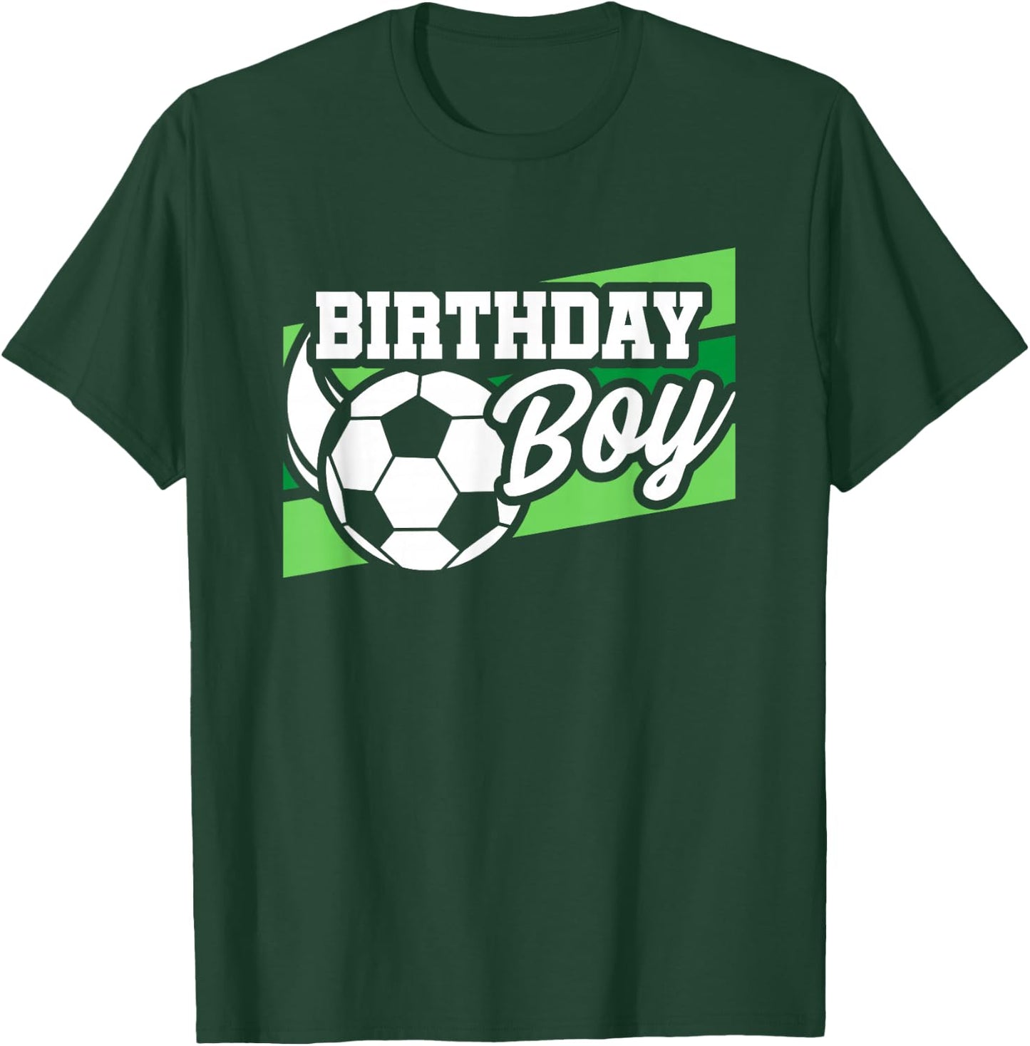 Soccer Birthday Party - Birthday Boy - Soccer Birthday T-Shirt - T-Shirt | Forest
