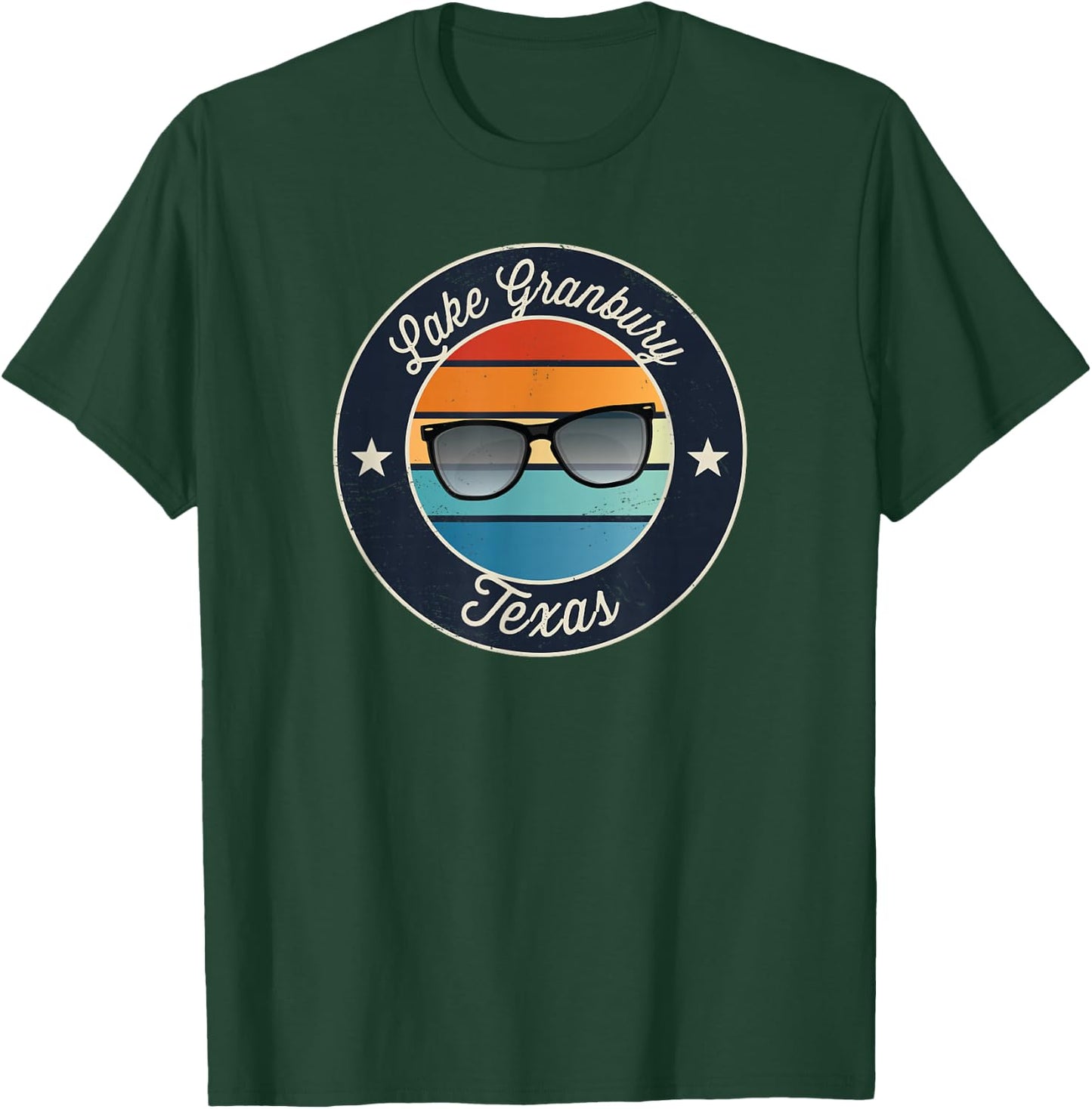 Lake Granbury - Texas Souvenir T-Shirt - T-Shirt | Forest