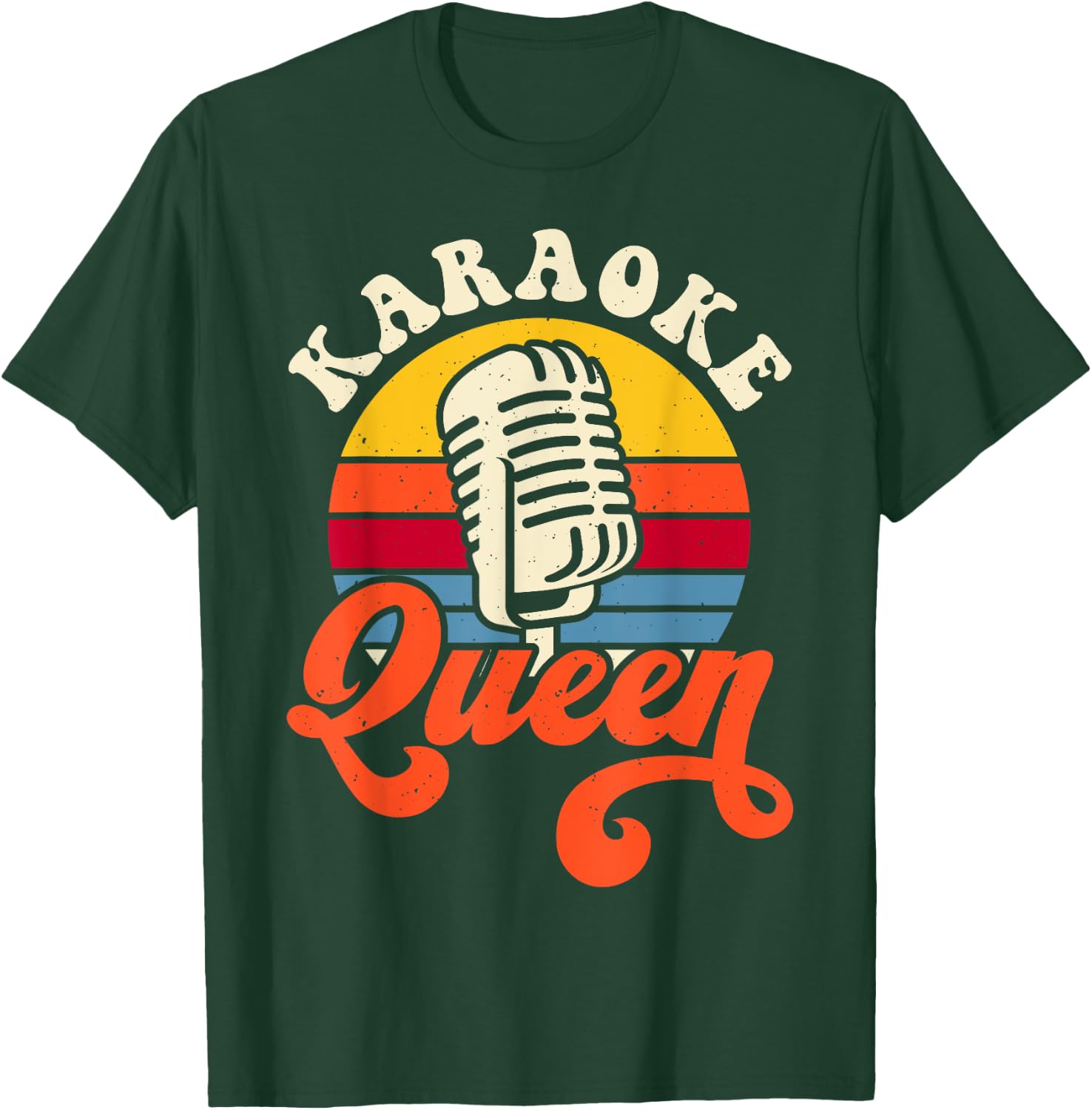 Karaoke Queen T-Shirt - T-Shirt | Forest