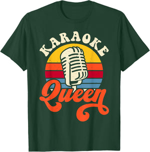 Karaoke Queen T-Shirt - T-Shirt | Forest
