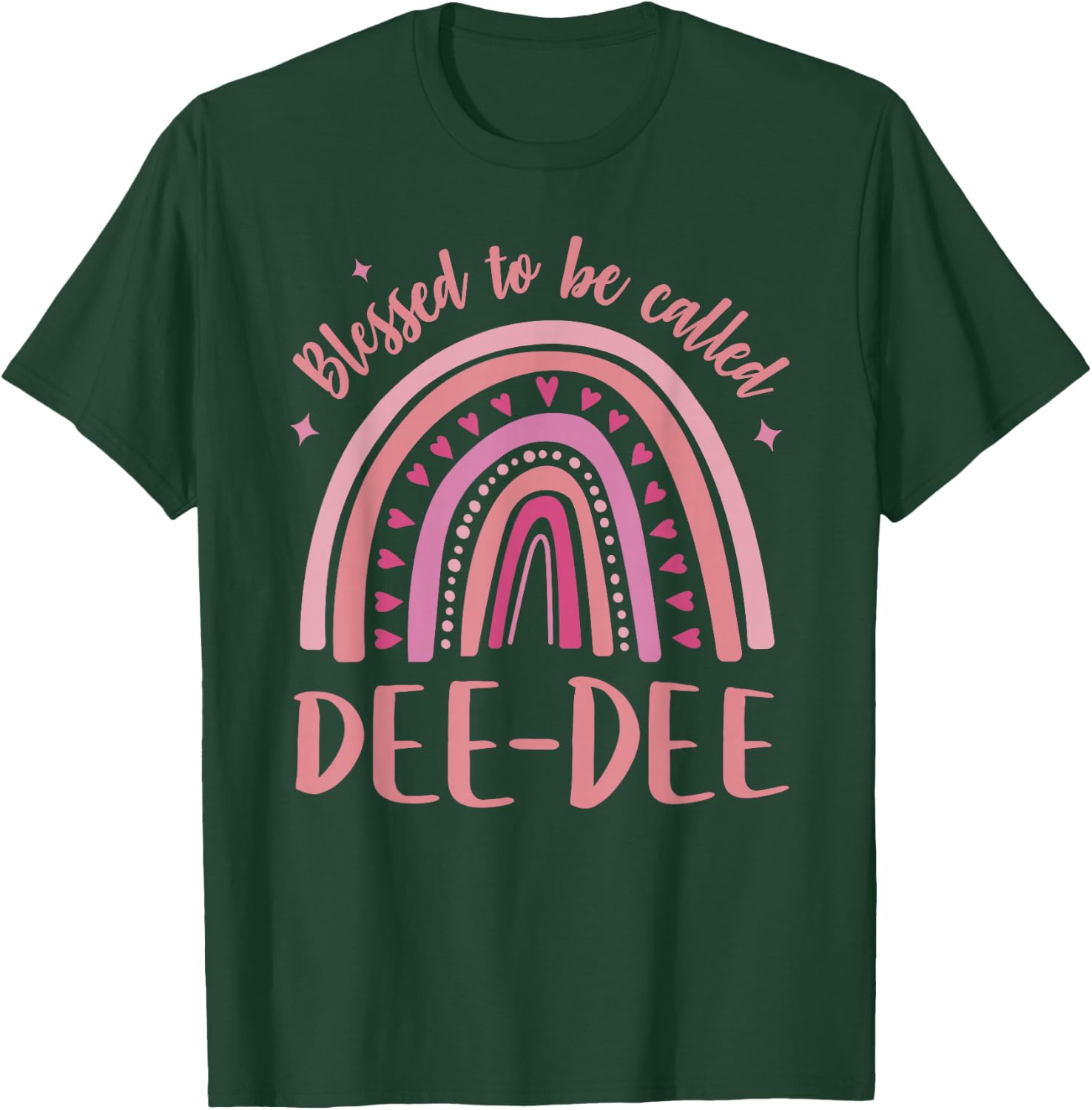 Dee-Dee for Grandma Mother's Day Blessed Dee-Dee T-Shirt - T-Shirt | Forest