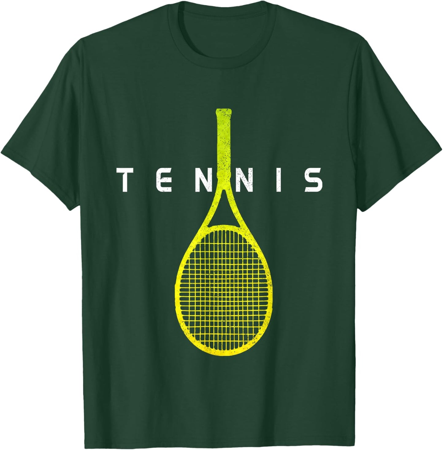 Tennis Player Sports T-Shirt - T-Shirt | Forest