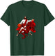 Jesus Crossing Up The Devil Funny Christian Art T-Shirt - T-Shirt | Forest