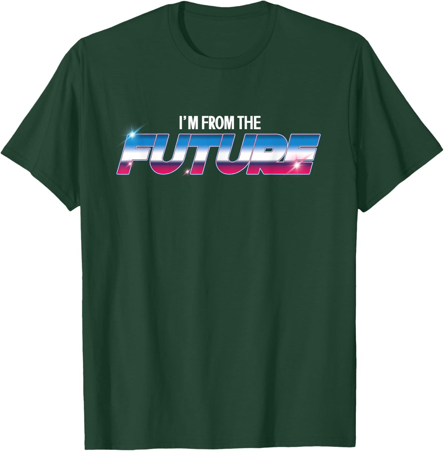 Funny I'm From The Future | Time Travel | Time Traveler T-Shirt - T-Shirt | Forest
