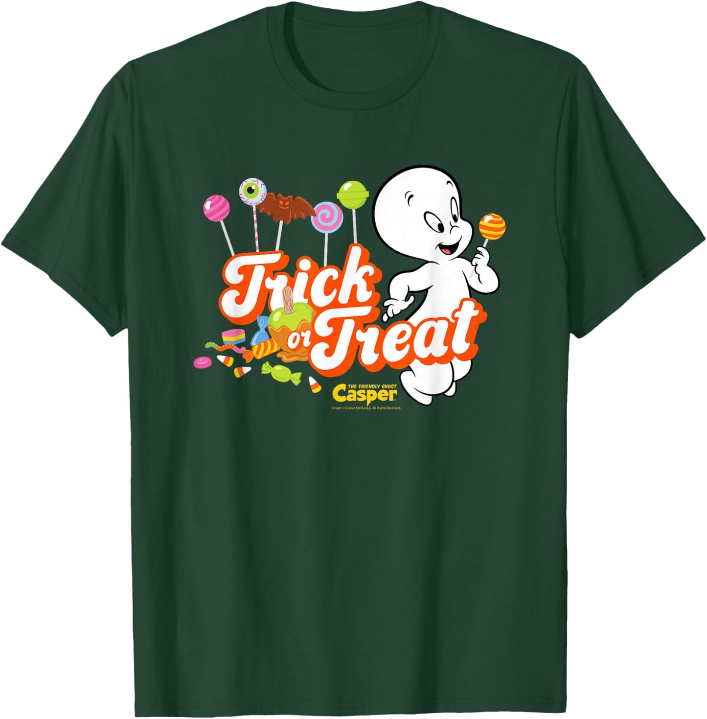Casper the Friendly Ghost Halloween T-Shirt - T-Shirt | Forest