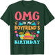 It's My Birthday Boyfriend Gift Family Happy Birthday T-Shirt - T-Shirt | Forest