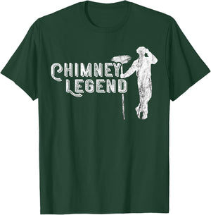 Chimney Sweep Profession Chimney Sweeping Chimney Legend T-Shirt - T-Shirt | Forest