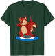 Squirrel playing curling ice sport curler T-Shirt - T-Shirt | Forest