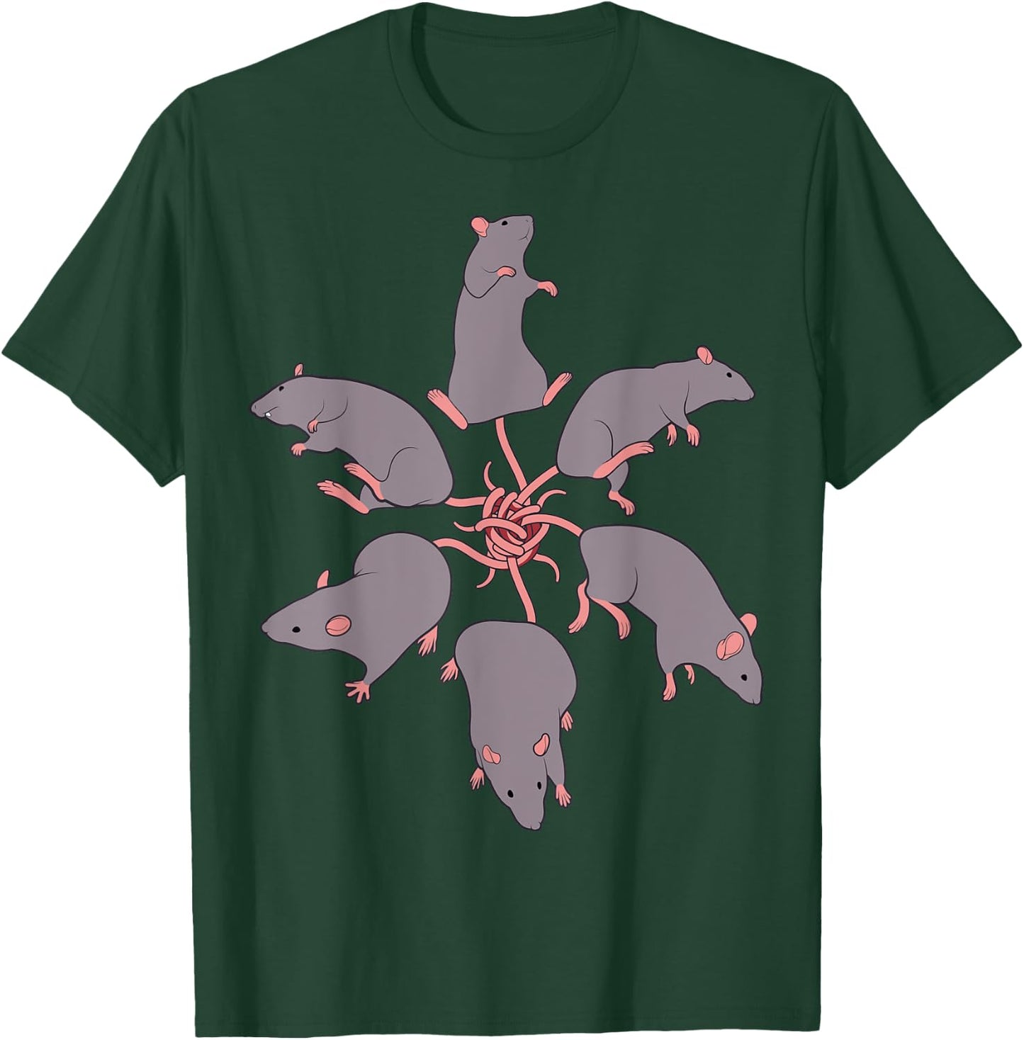 Rat King T-Shirt - T-Shirt | Forest