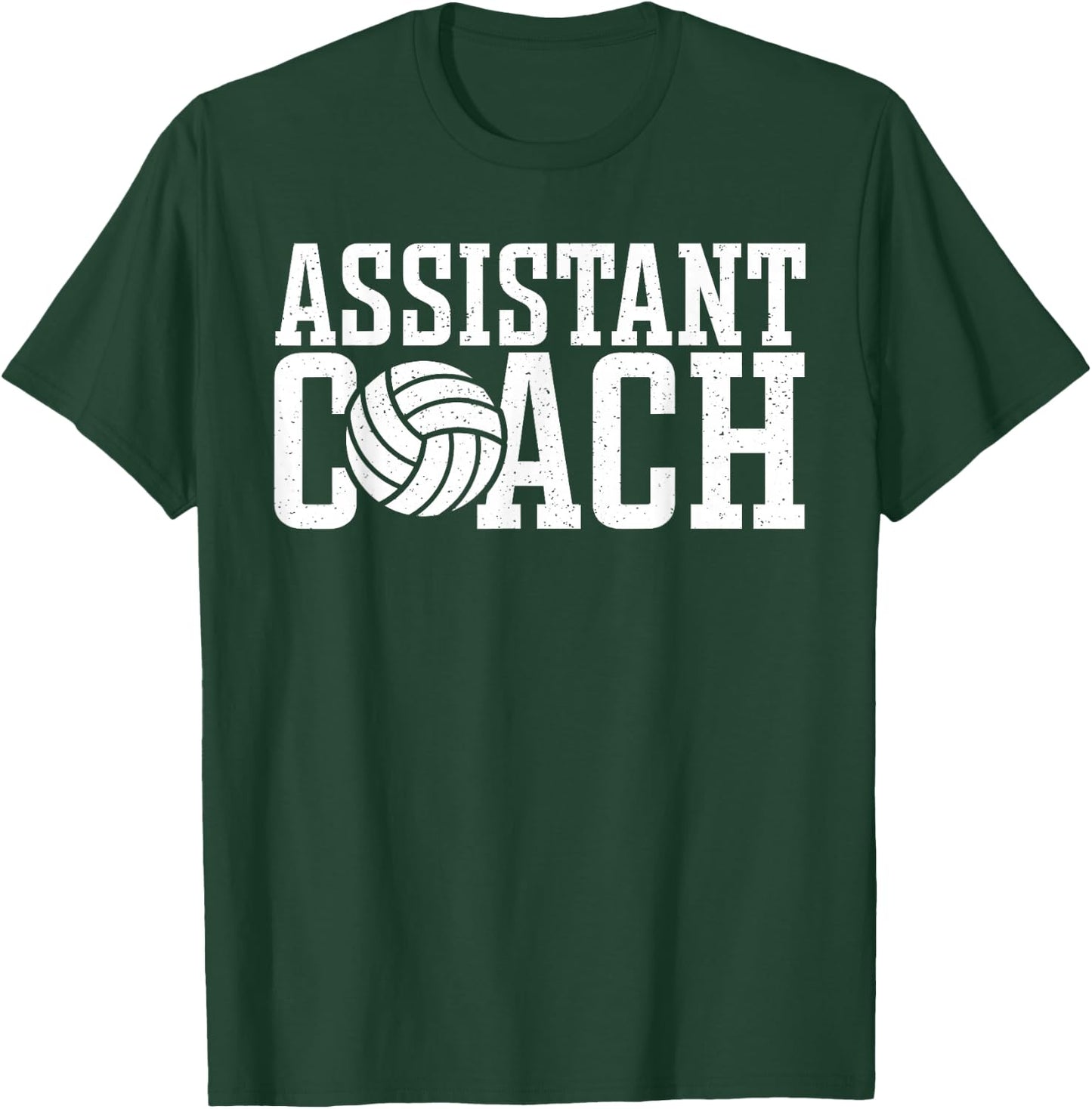 Assistant Volleyball Coach T-Shirt - T-Shirt | Forest