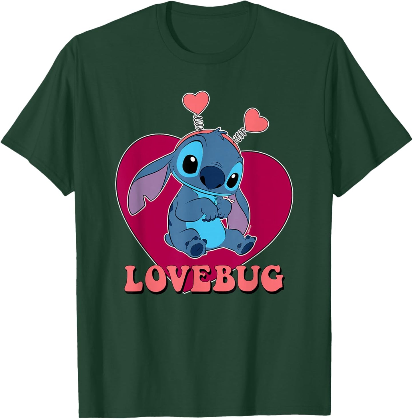 Lilo and Stitch - Lovebug Stitch T-Shirt - T-Shirt | Forest