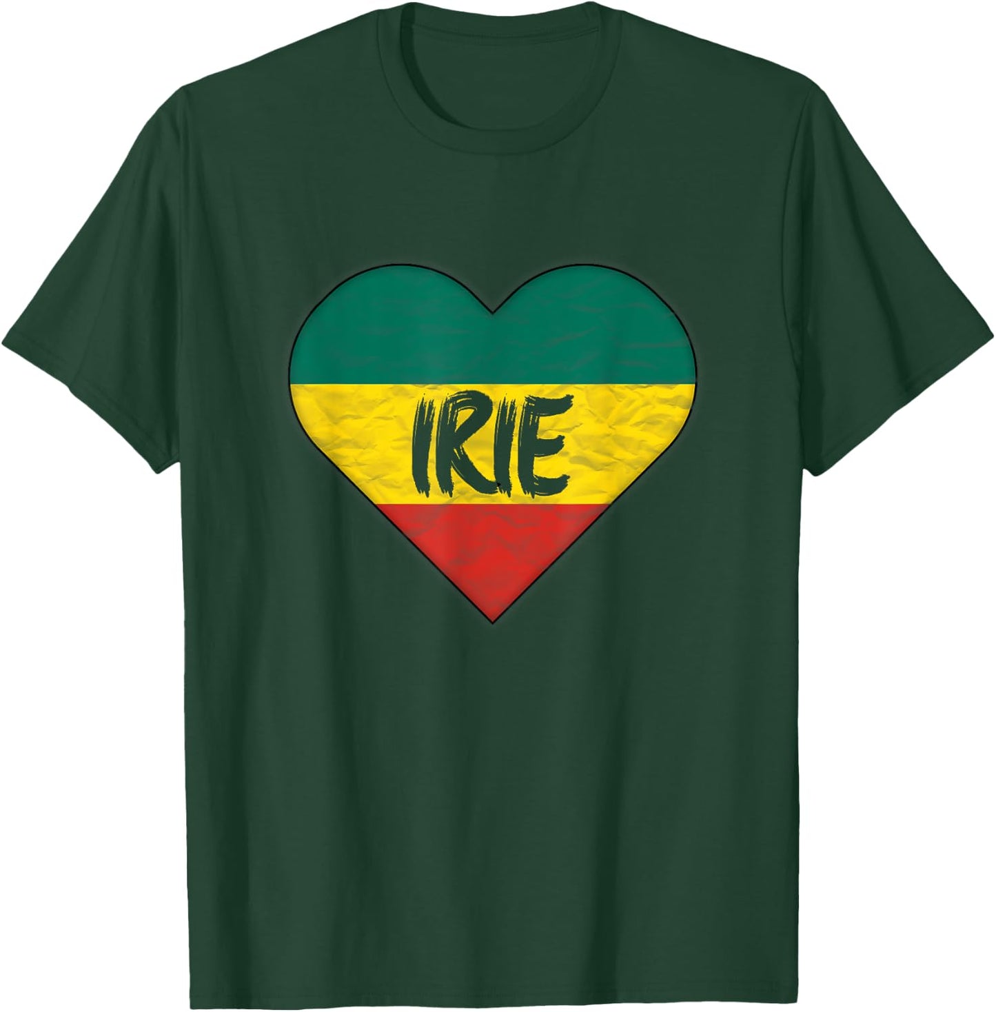 Vintage Reggae Irie Feel - Jamaican Rasta Roots Reggae T-Shirt - T-Shirt | Forest