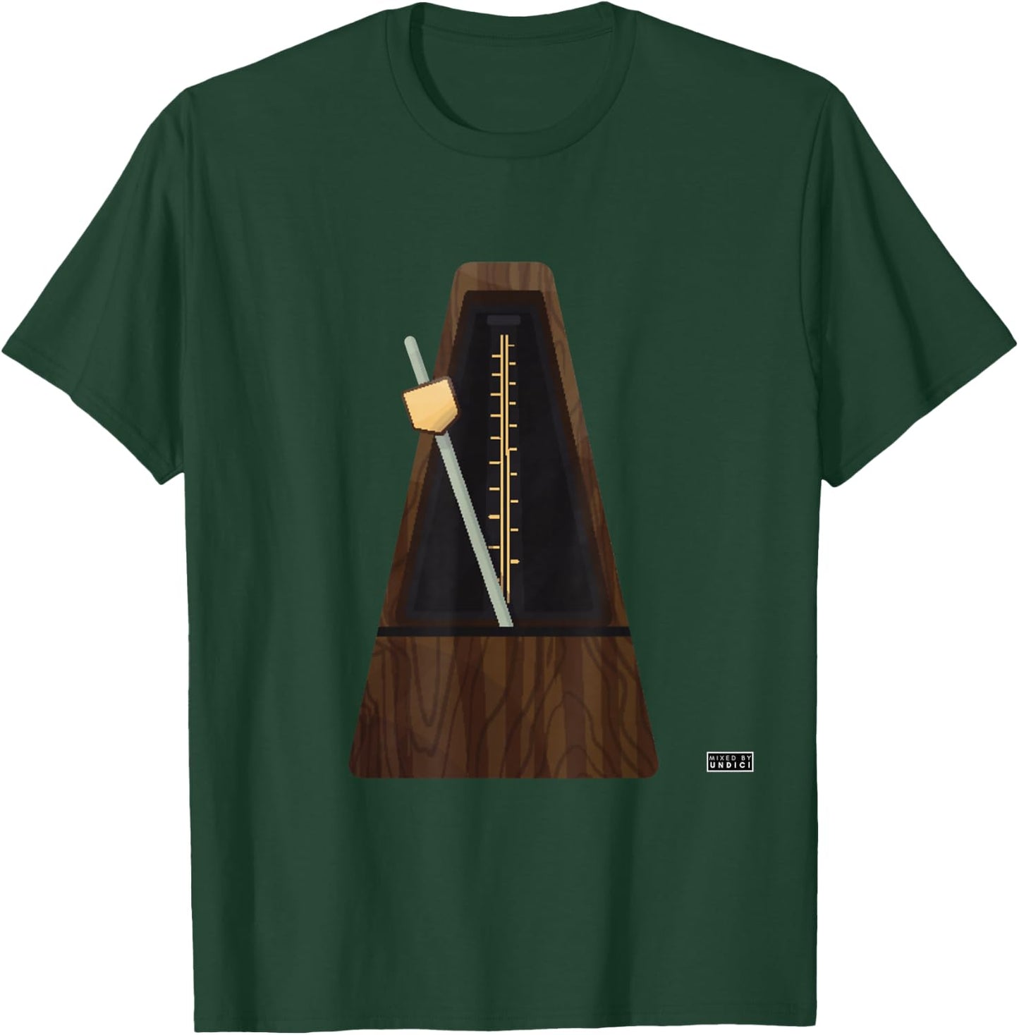Metronome for musicians, recording, bpm, mix and mastering T-Shirt - T-Shirt | Forest