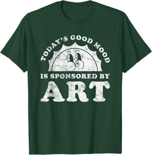 Funny Cute Retro Vintage Art or Art Teacher T-Shirt - T-Shirt | Forest