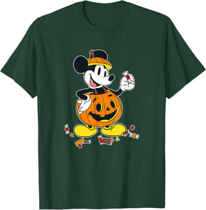 Disney Mickey And Friends Halloween Mickey Pumpkin Costume T-Shirt - T-Shirt | Forest