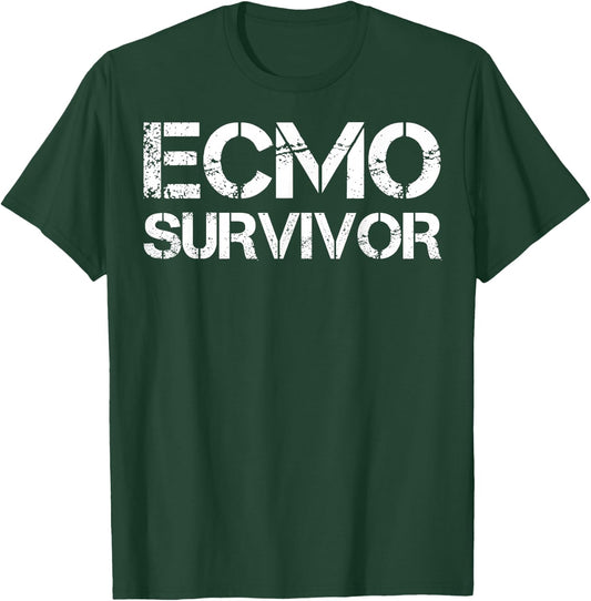 ECMO Survivor T-Shirt - T-Shirt | Forest