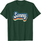 Sonny First Name Boy Vintage Style 70s 80s Personalized T-Shirt - T-Shirt | Forest