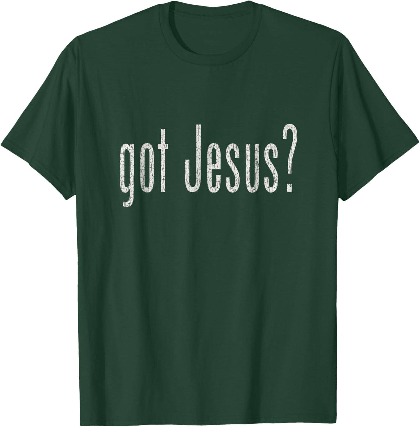 Vintage GOT JESU_S T SHIRT CHRISTIAN RELIGION T-Shirt - T-Shirt | Forest