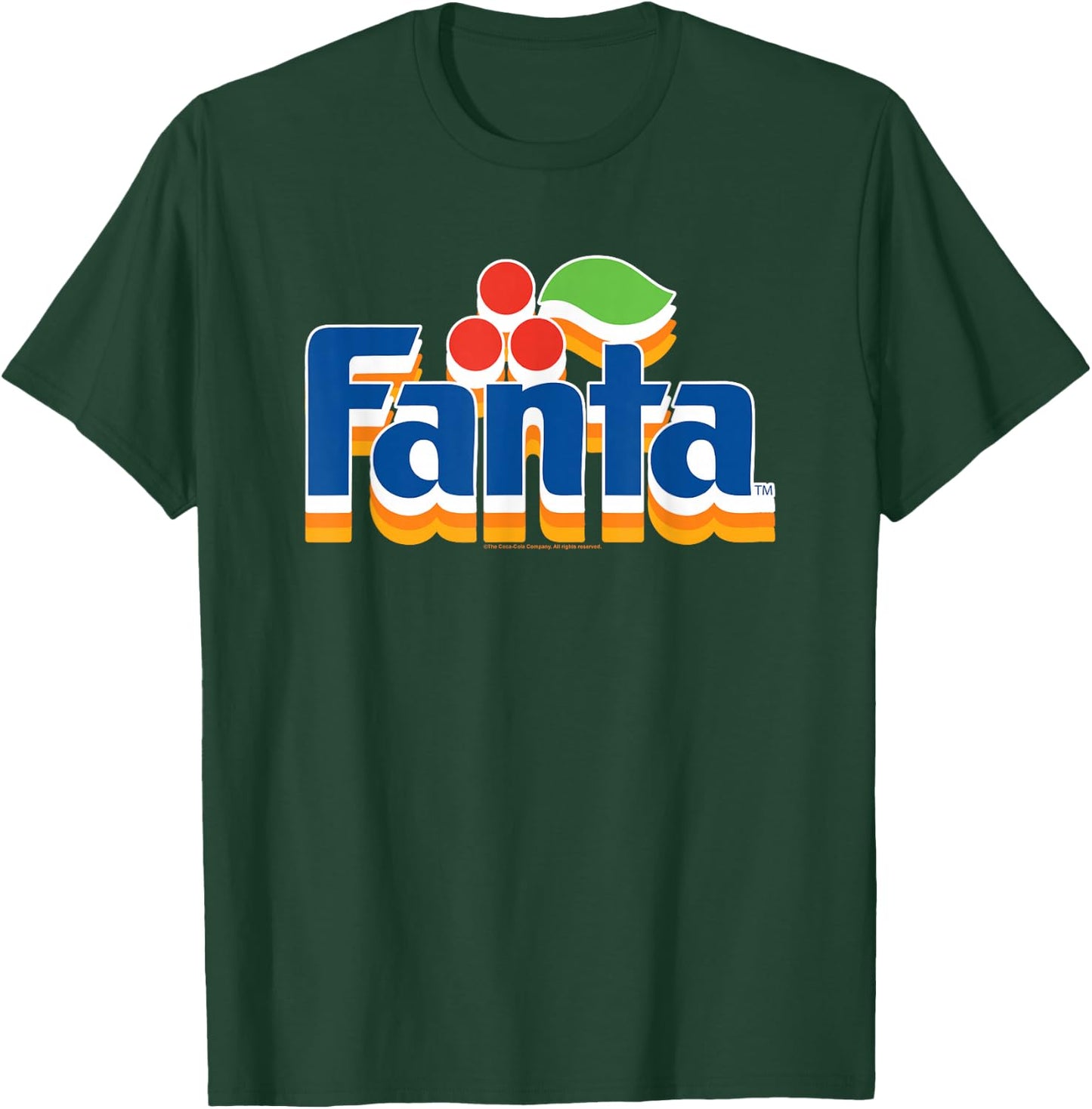 Coca-Cola - Stacked Fanta Logo T-Shirt - T-Shirt | Forest
