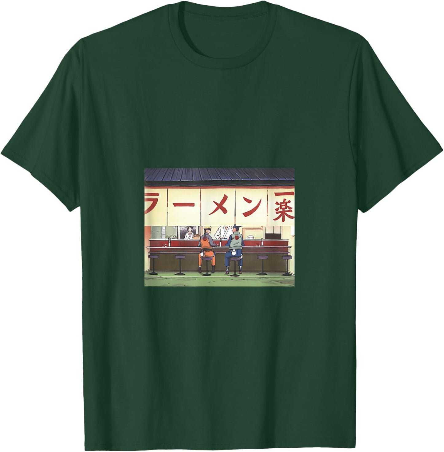 Naruto Shippuden Manga Series Dinner Time T-Shirt - T-Shirt | Forest