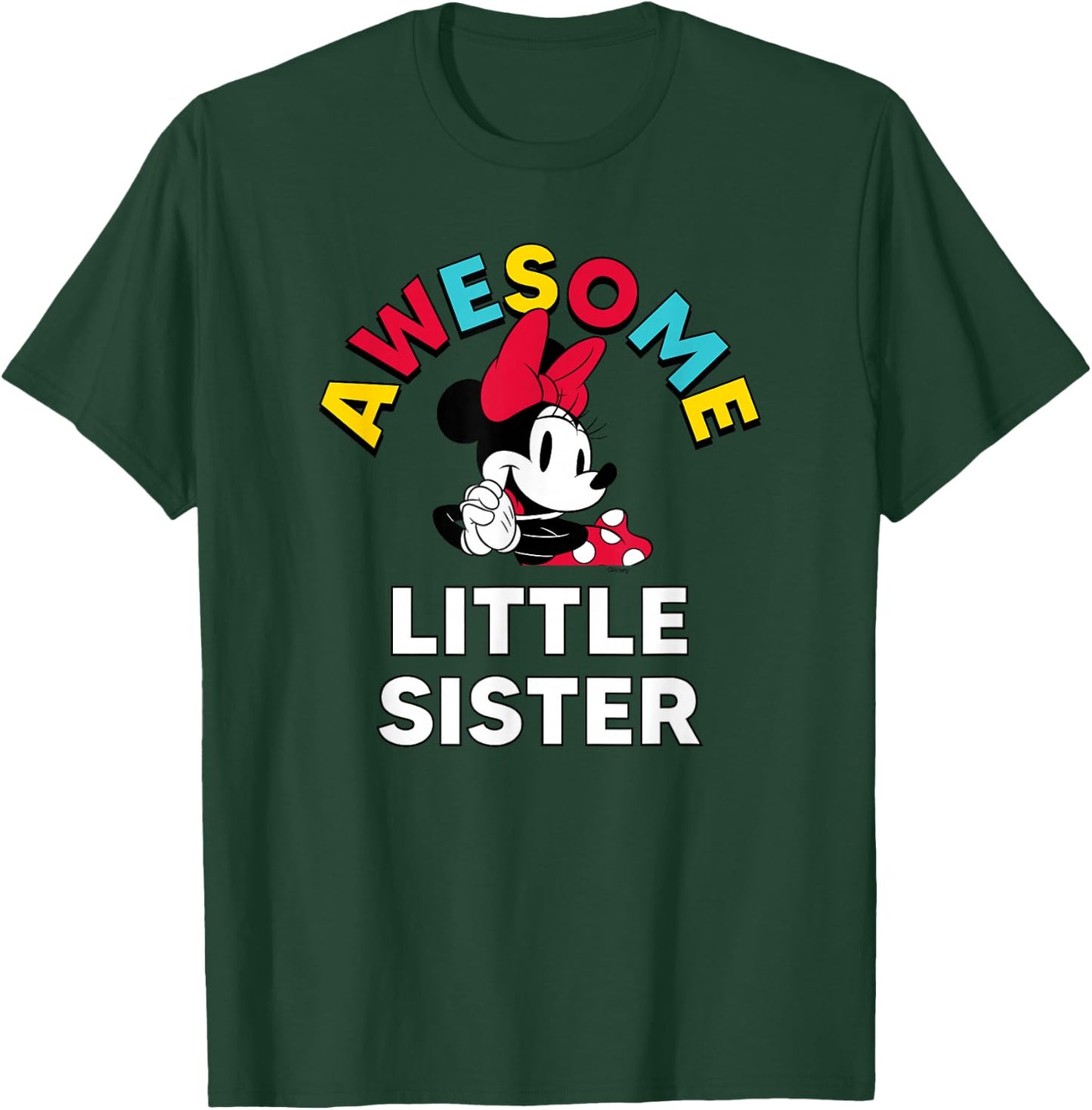 Disney - Awesome Little Sister T-Shirt - T-Shirt | Forest