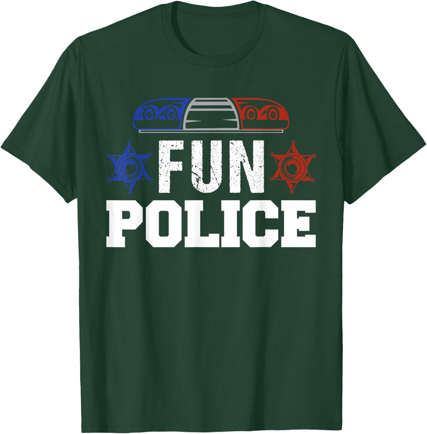 Dance Chaperone Fun Police Dancing Sheriff State Cop T-Shirt - T-Shirt | Forest