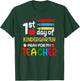 First Day Of Kindergarten Pray For My Teacher Outfit Gift T-Shirt - T-Shirt | Forest
