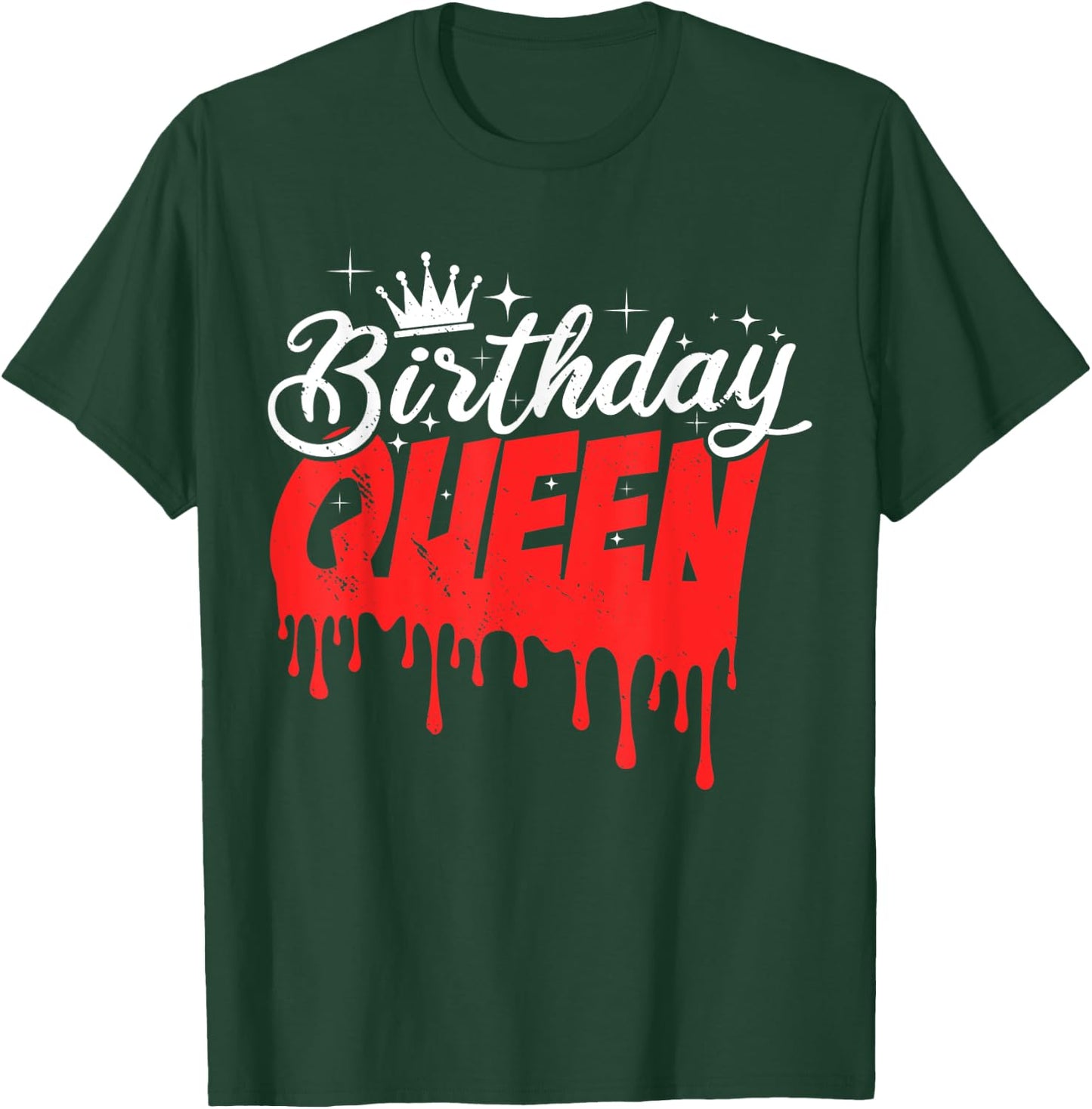 Cool Birthday Queen T-Shirt - T-Shirt | Forest