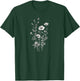 Flowers, Daisy, Art, B&W, Love, Cute, Minimal, Fashion T-Shirt - T-Shirt | Forest