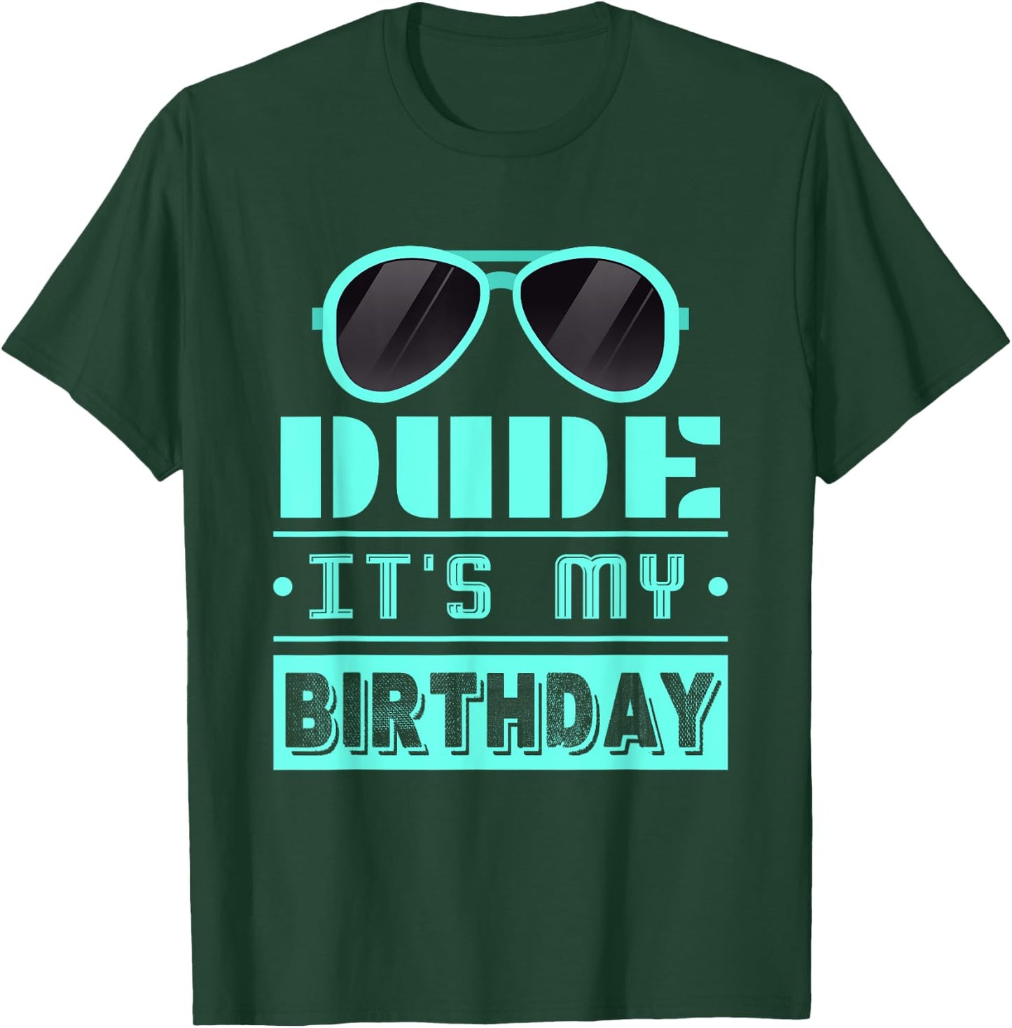 Perfect Dude Shirt Dude Graphic Novelty Dude its My Birthday T-Shirt - T-Shirt | Forest