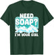 Women Girl Soap Making Enthusiast Handmade Soap Maker T-Shirt - T-Shirt | Forest