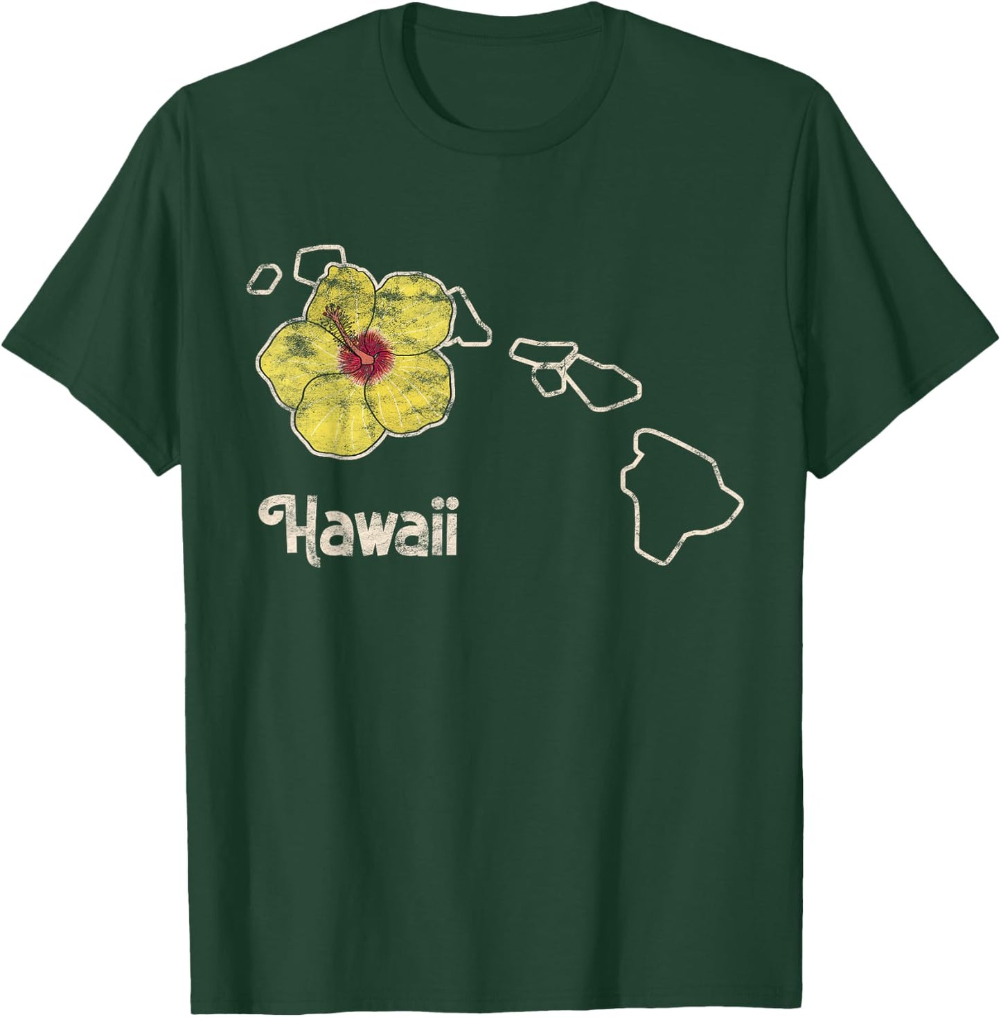 Hawaii Pua 'Ilima Flower Wildflower State T-Shirt - T-Shirt | Forest