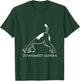 Downward Human Dog Funny Yoga Lover Pet Gift - Women's Black Small Classic Fit Short Sleeve Letter Print T-Shirt - T-Shirt | Forest