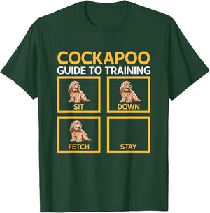 Cockapoo Dog Owner, Cockapoo Guide To Training Women T-Shirt - T-Shirt | Forest