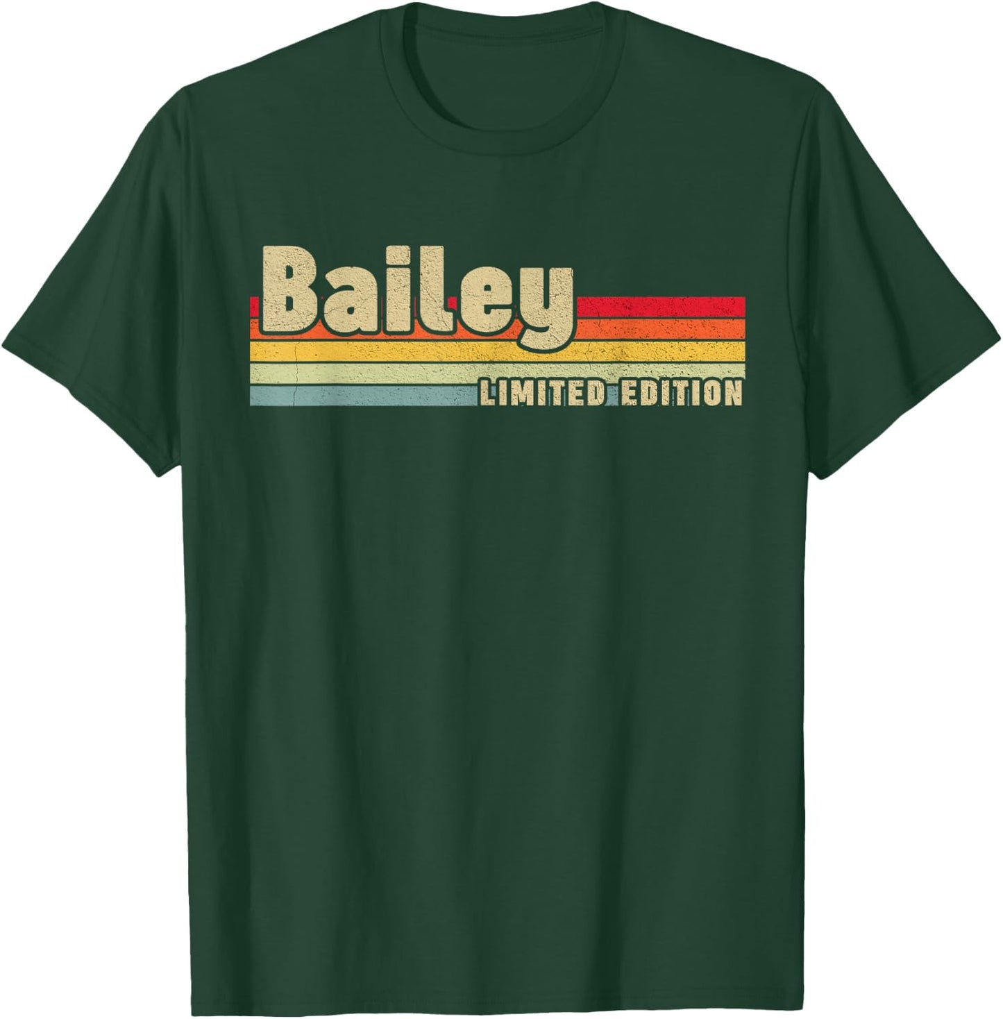 Bailey Gift Name Personalized Birthday Funny Christmas T-Shirt - T-Shirt | Forest