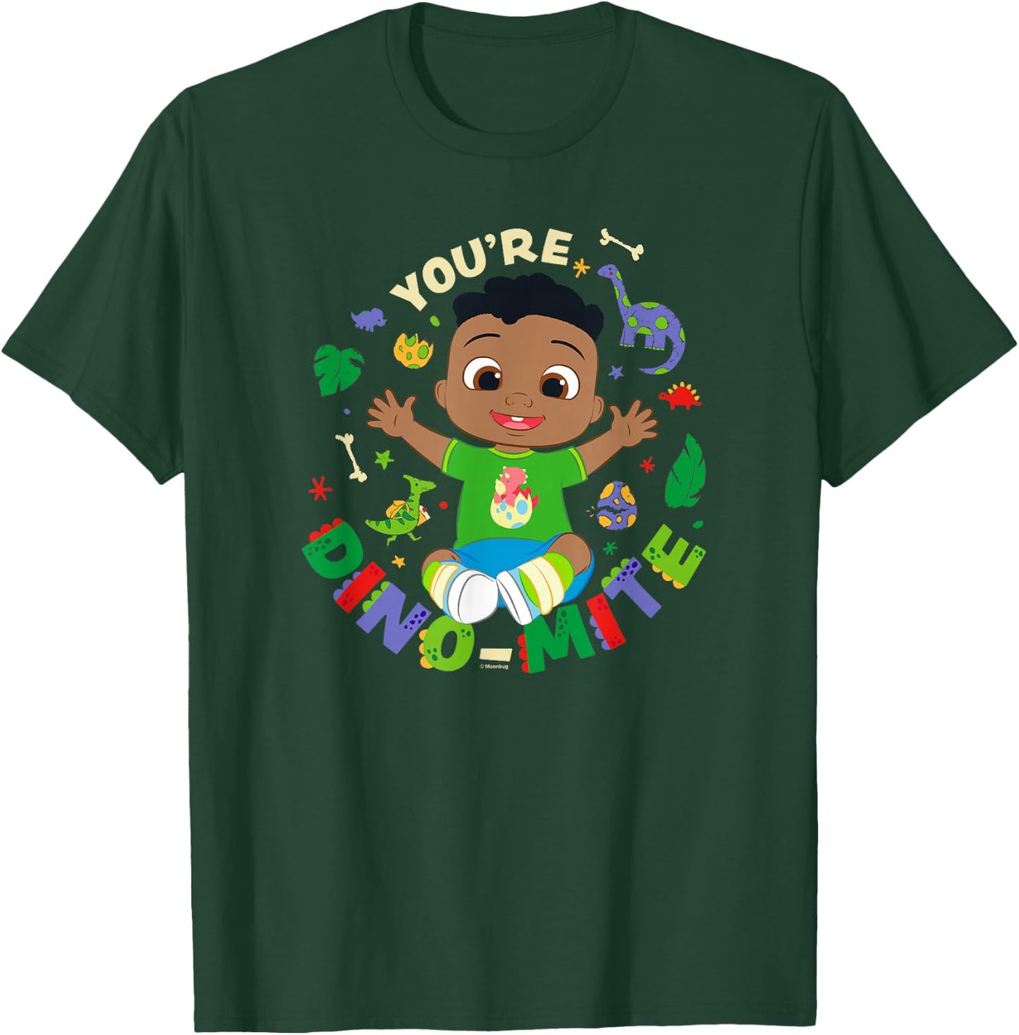 CoComelon Cody You're Dino-Mite T-Shirt - T-Shirt | Forest