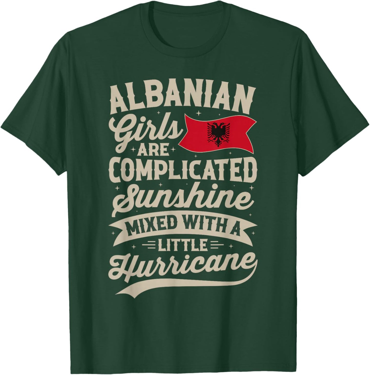Albanian Girls Funny Albania Women T-Shirt - T-Shirt | Forest