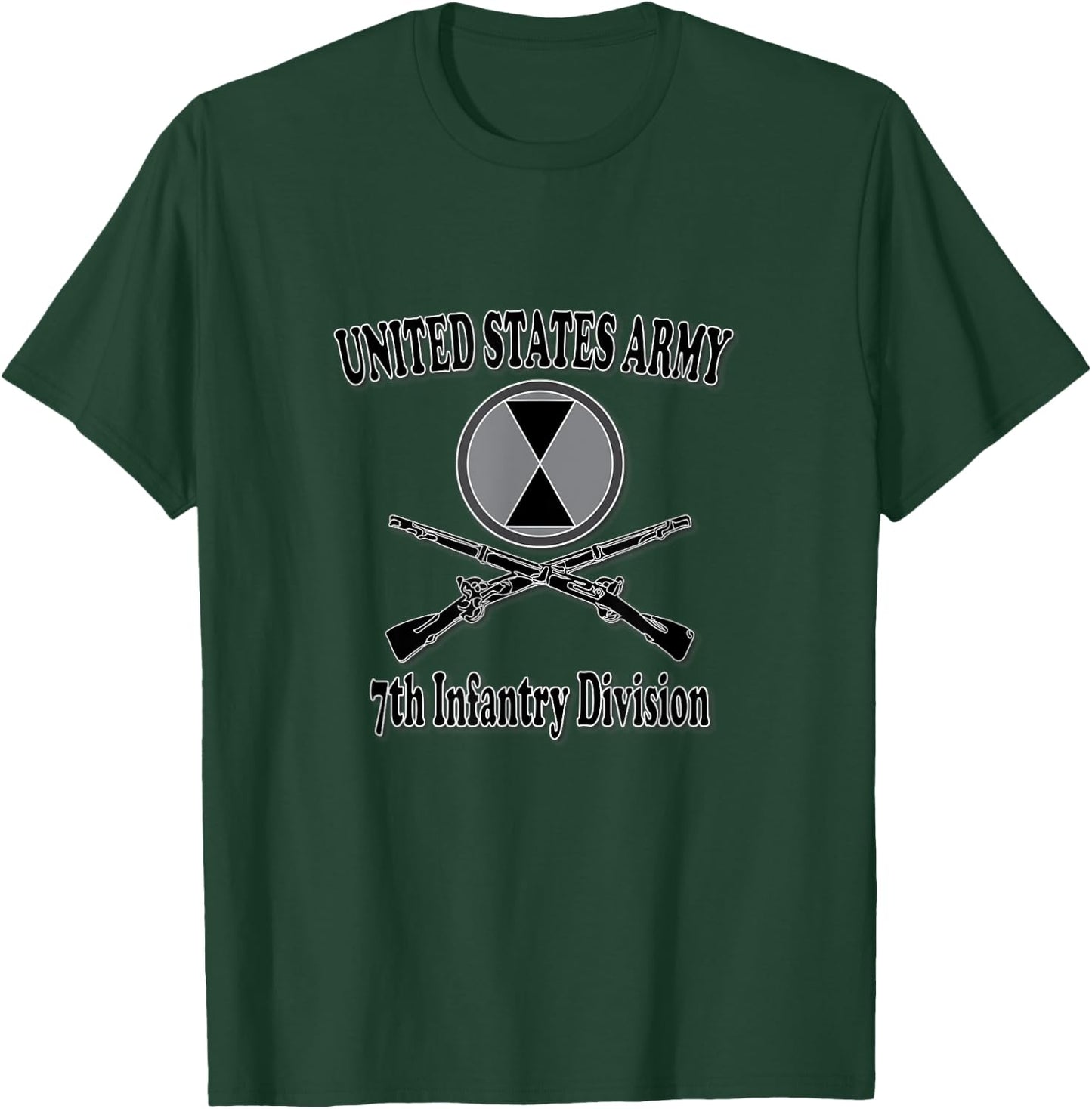 7th Infantry Division T-Shirt - T-Shirt | Forest