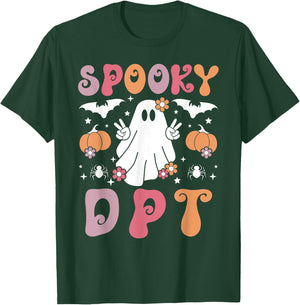 Spooky Doctor Of Physical Therapy Halloween DPT T-Shirt - T-Shirt | Forest