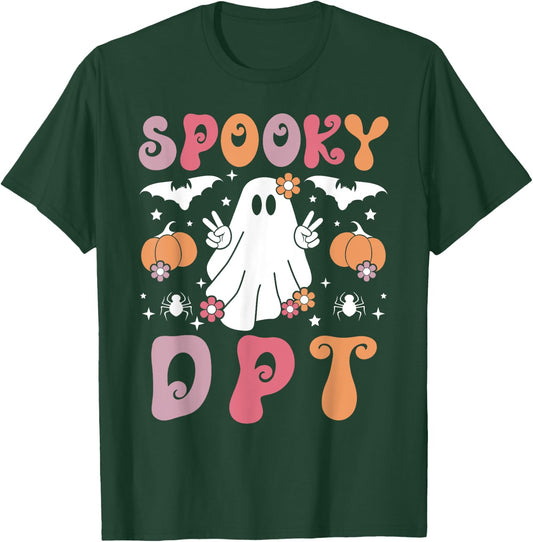Spooky Doctor Of Physical Therapy Halloween DPT T-Shirt - T-Shirt | Forest