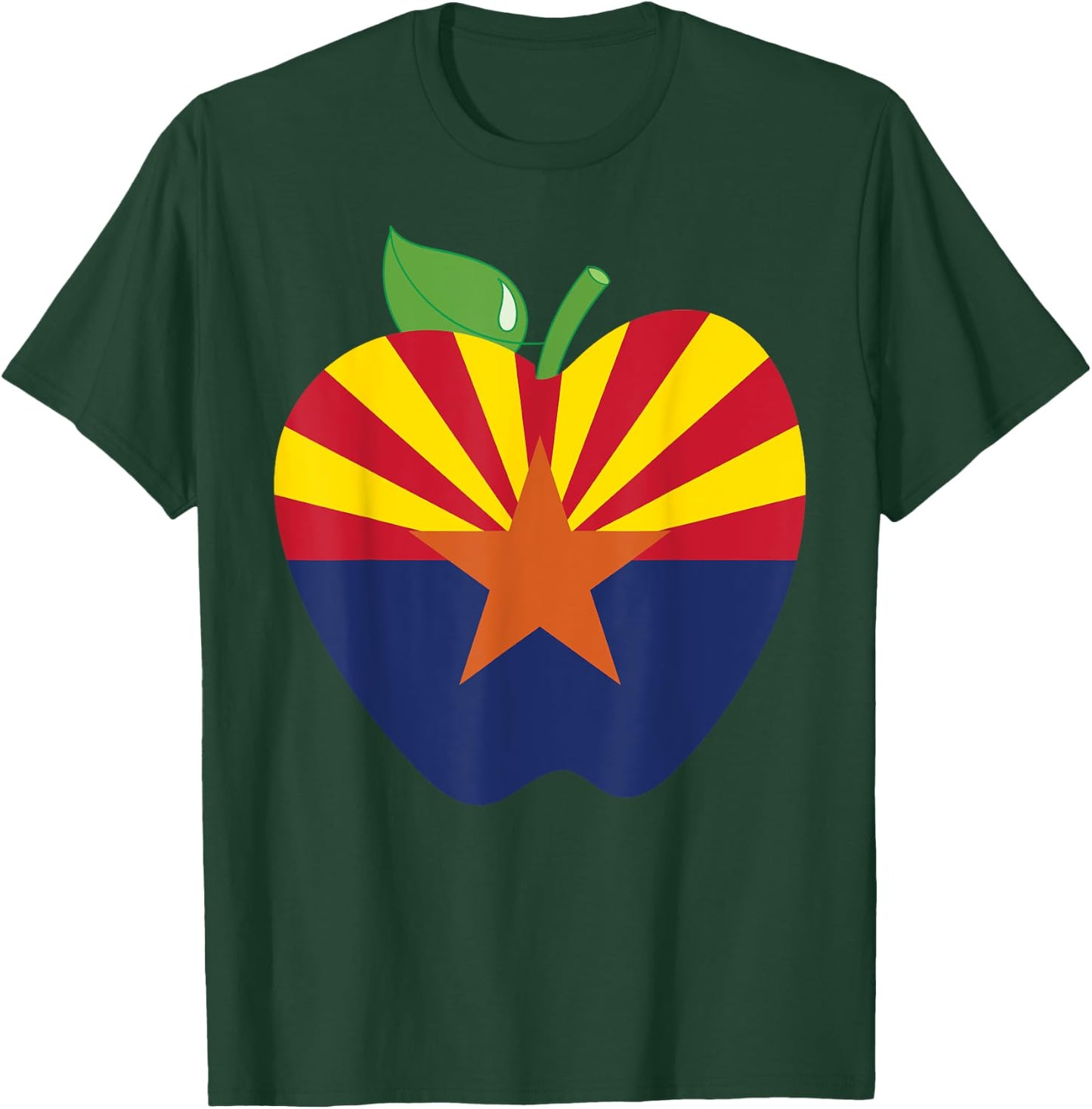 Arizona Teacher Apple For Teacher National Day 2019 Women Kids T-Shirt - T-Shirt | Forest