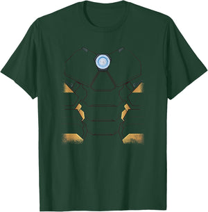 Marvel Halloween Iron Man Avengers Distressed Costume T-Shirt - T-Shirt | Forest