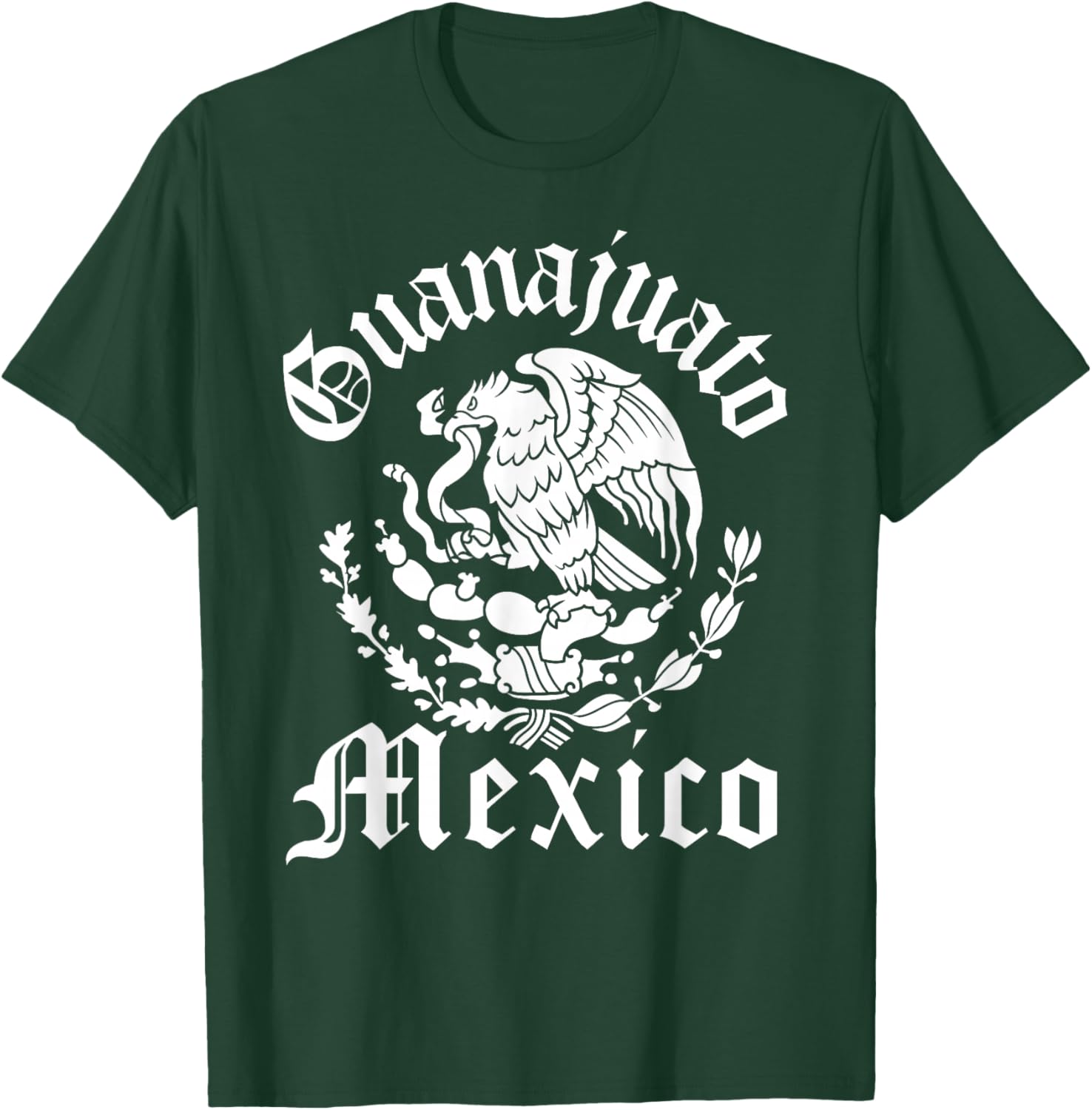 Guanajuato with Mexican Emblem Guanajuato T-Shirt - T-Shirt | Forest