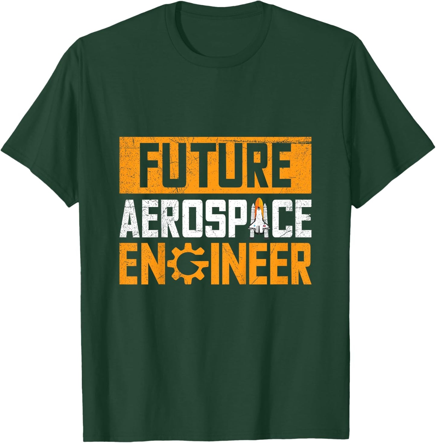Rocket science Quote for your Future Aerospace Engineer Kid T-Shirt - T-Shirt | Forest