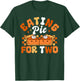 Eating Pie For Two Thanksgiving Pregnancy Announcement T-Shirt - T-Shirt | Forest