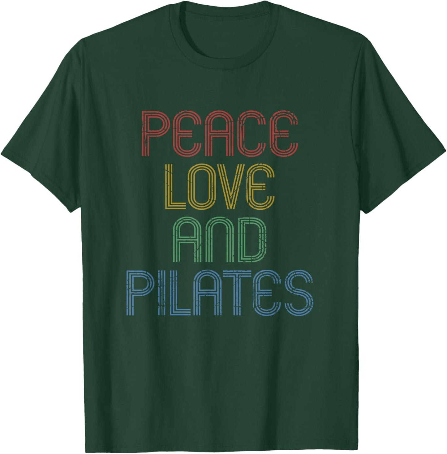 Funny Meditation Pilates Instructor - Yoga & Pilates T-Shirt - T-Shirt | Forest