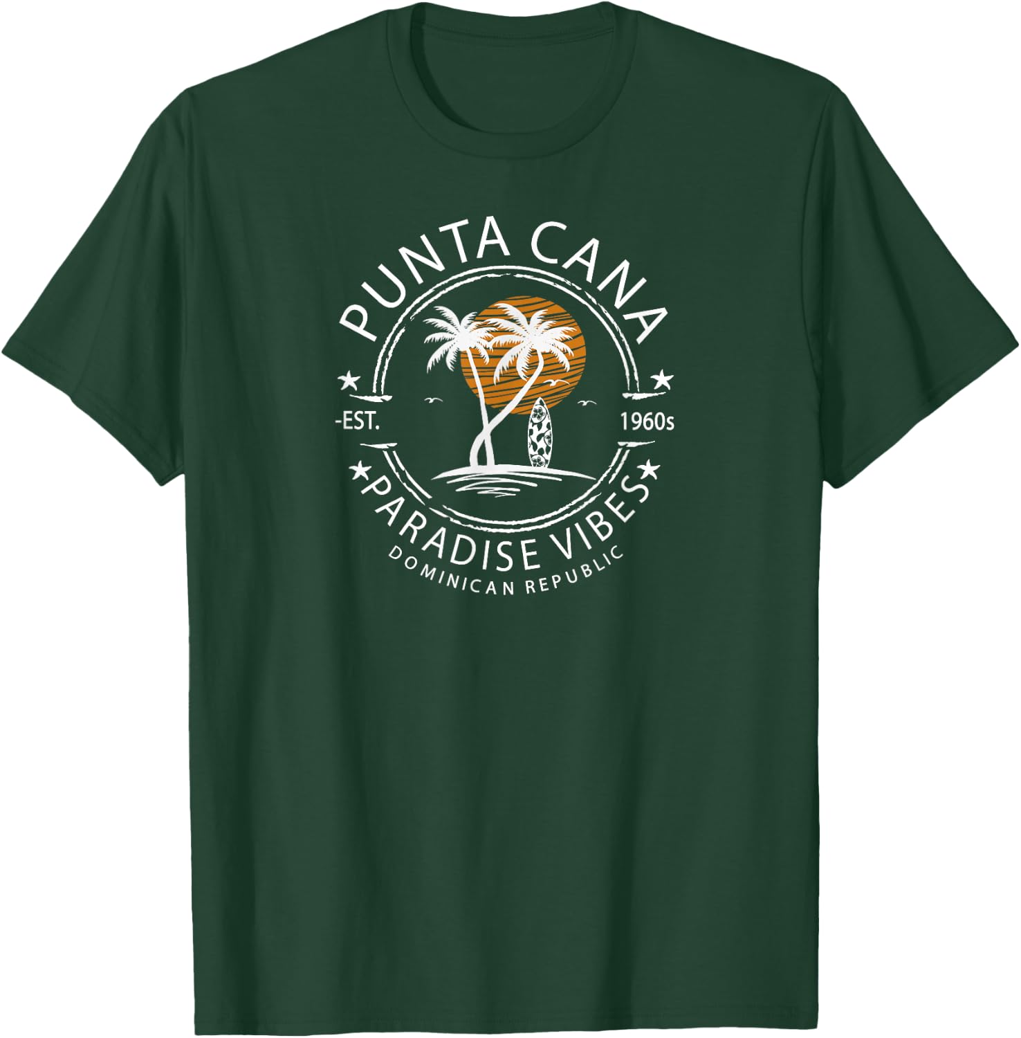 Punta Cana Vacation Dominican Republic Summer Paradise T-Shirt - T-Shirt | Forest