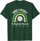 Volleyball Coach Sports St Patrick's Day Irish Shamrock T-Shirt - T-Shirt | Forest