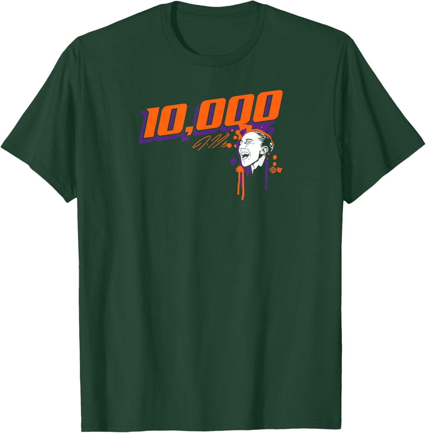 Diana Taurasi: 10,000 Points - Phoenix Basketball T-Shirt - T-Shirt | Forest