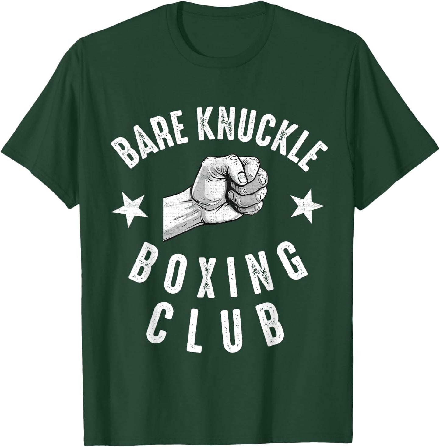 Bare Knuckle Boxing Men Fist Fighting Knuckle Fighter Lover T-Shirt - T-Shirt | Forest